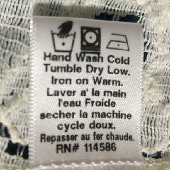 Sam & Lavi off-white lace cardigan made in the USA medium Neutral - Picture 12 of 12